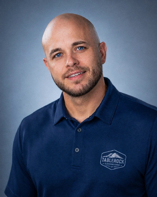 Montgomery Kuykendall, co-owner of TABLEROCK Cleaning
